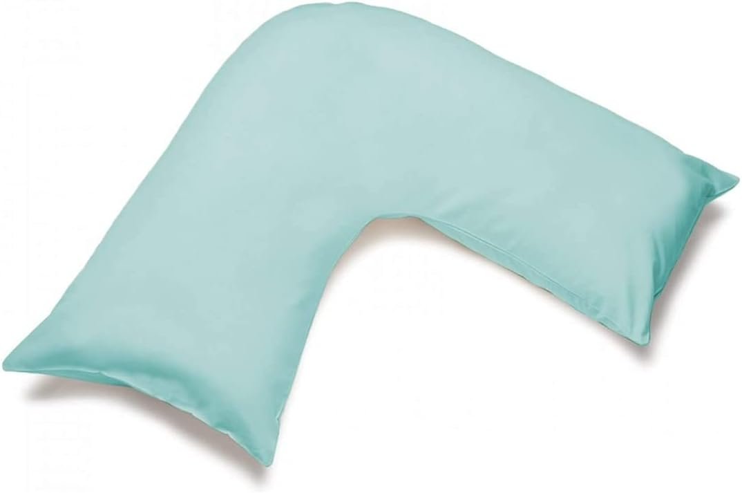 SYSN V Shaped Luxury Support Pillow Black Orthopedic Maternity Extra Filled For Neck And Back Support With Cushion - Image 6