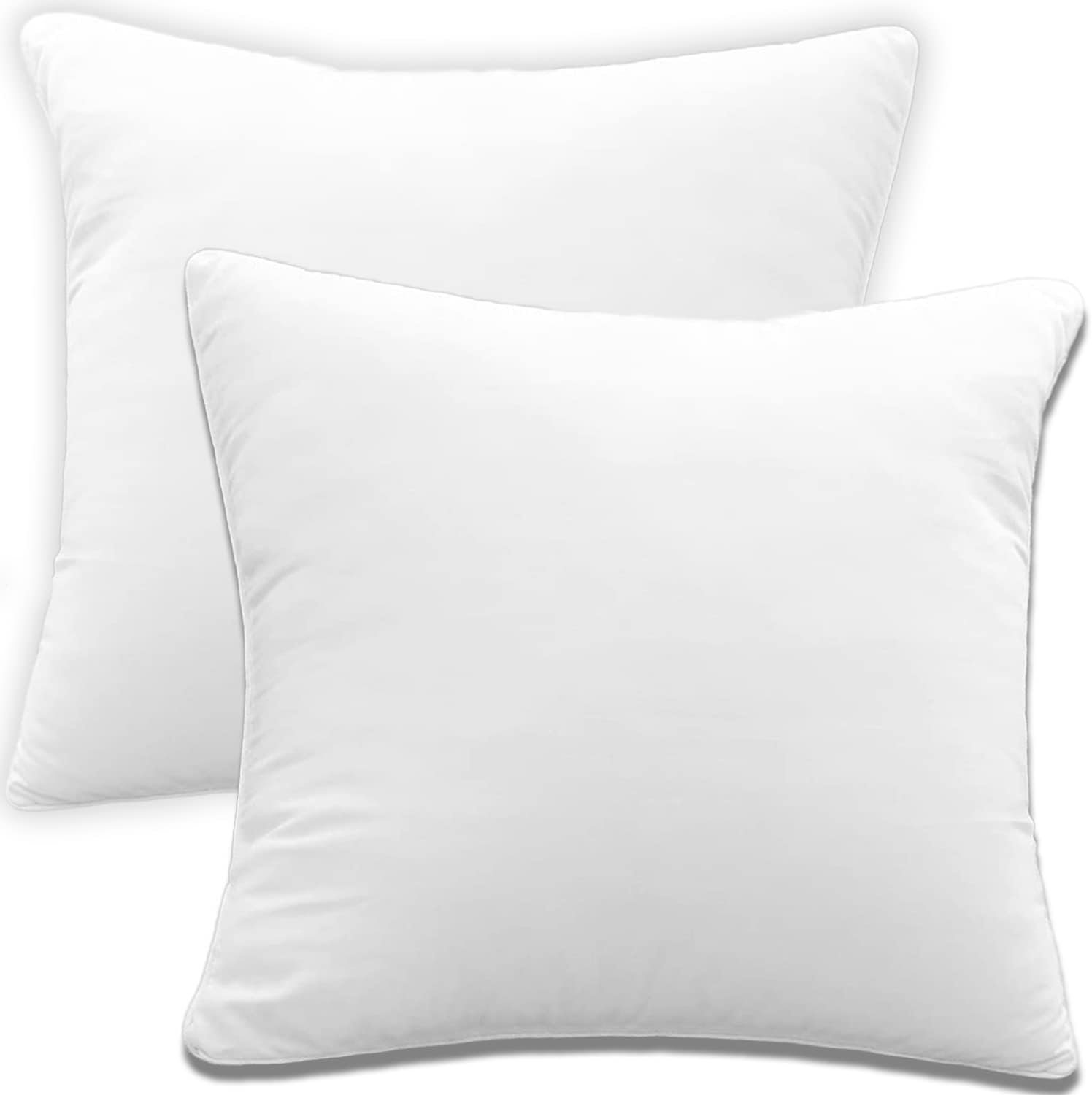 SYSN Cushion Inner Pads (Pack of 4) White Bounce Back 18x18 Cushion Inserts (45x45 cm) - Hollow Virgin Fiber Fillers For Decorative Scatters in Bed Sofa Outdoor with Stuffing - Image 11