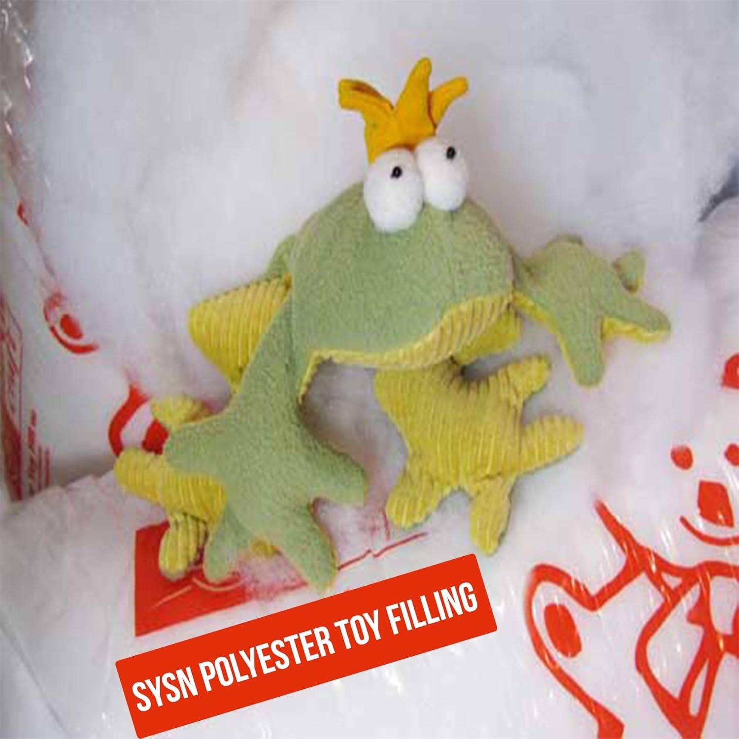 SYSN Virgin Hollow Fibre White Stuffing Polyester Fillings For Cushions Pellow Toys Teddy Bear Dog Bed (500.00, Grams) - Image 4